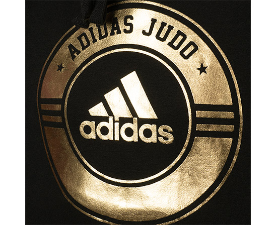 Толстовка с капюшоном (Худи) Combat Sport Hoody Judo черно-золотая фото 2
