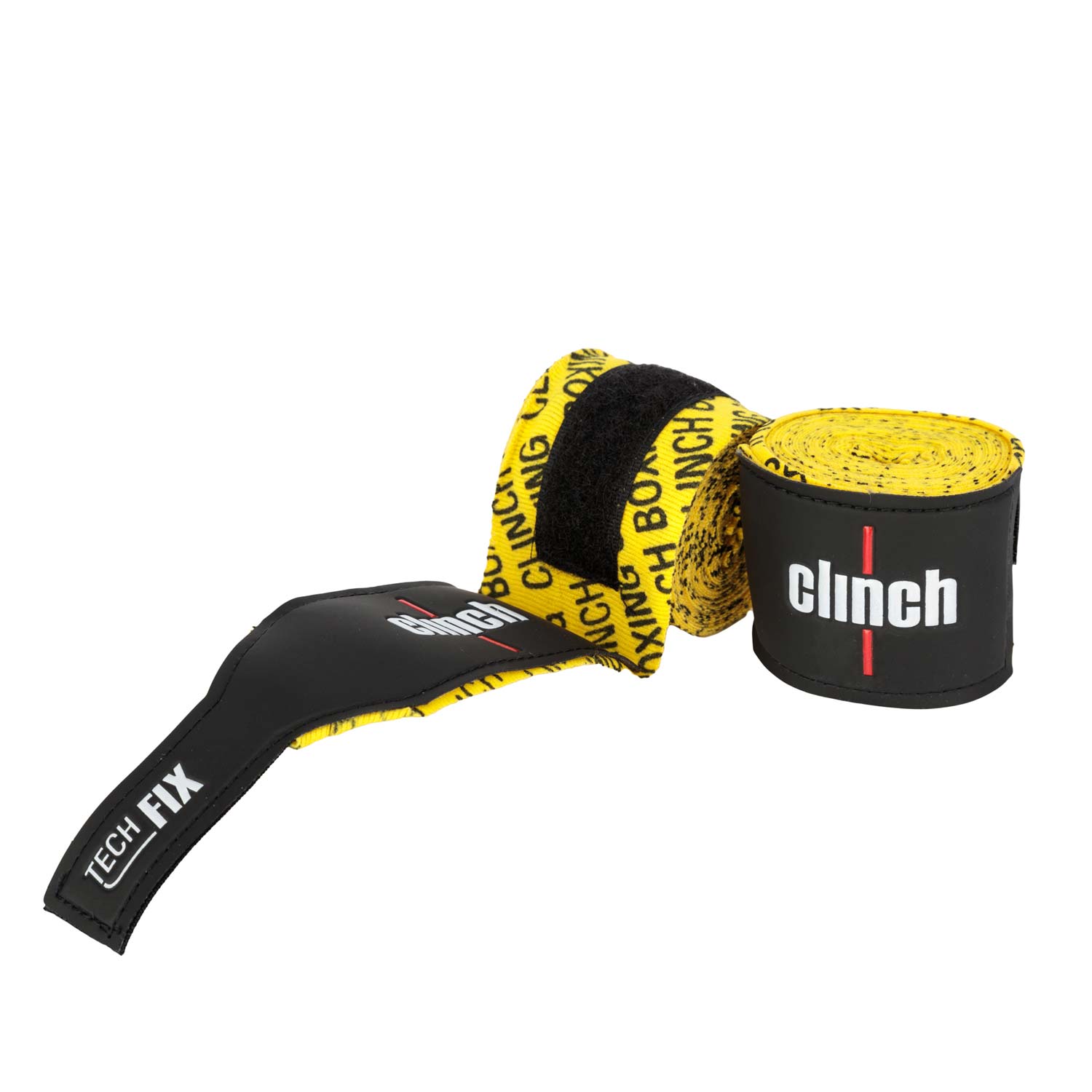 Бинты эластичные Clinch Boxing Crepe Bandage Tech Fix желтые