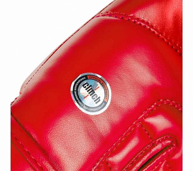 Перчатки боксерские Clinch Olimp красные фото 10