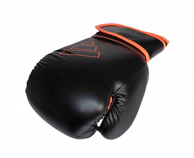Перчатки боксерские Hybrid 80 черно-красные фото 7