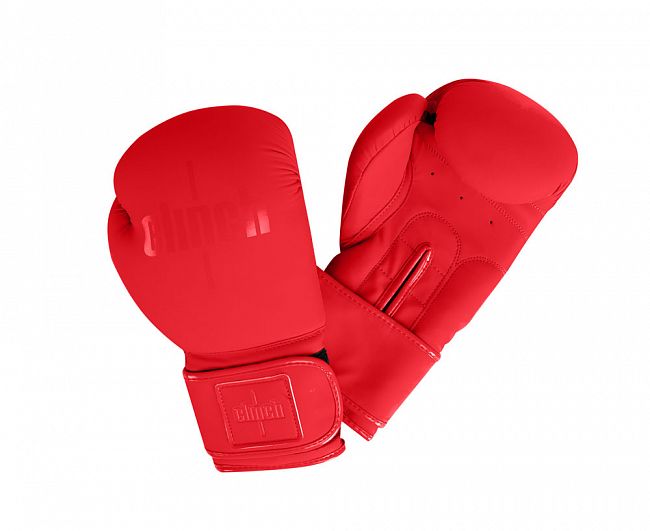 Перчатки боксерские Clinch Mist красные фото 12