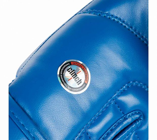 Перчатки боксерские Clinch Olimp синие фото 10