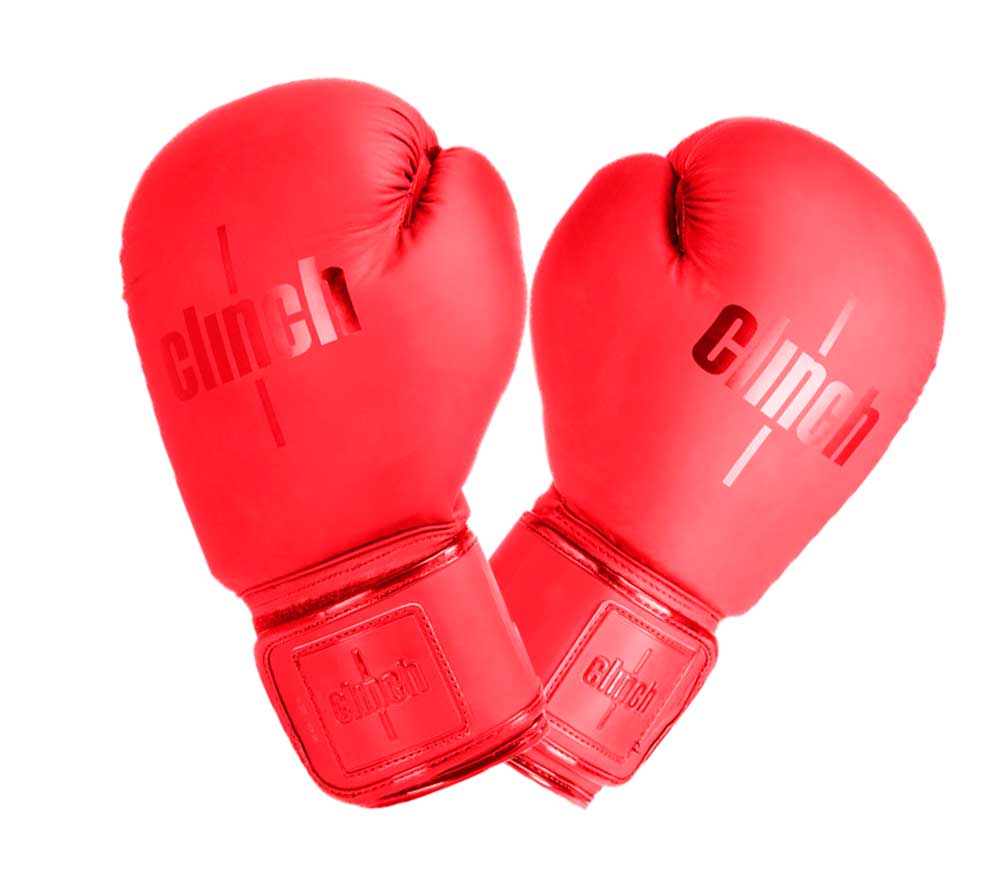 Перчатки боксерские Clinch Mist красные
