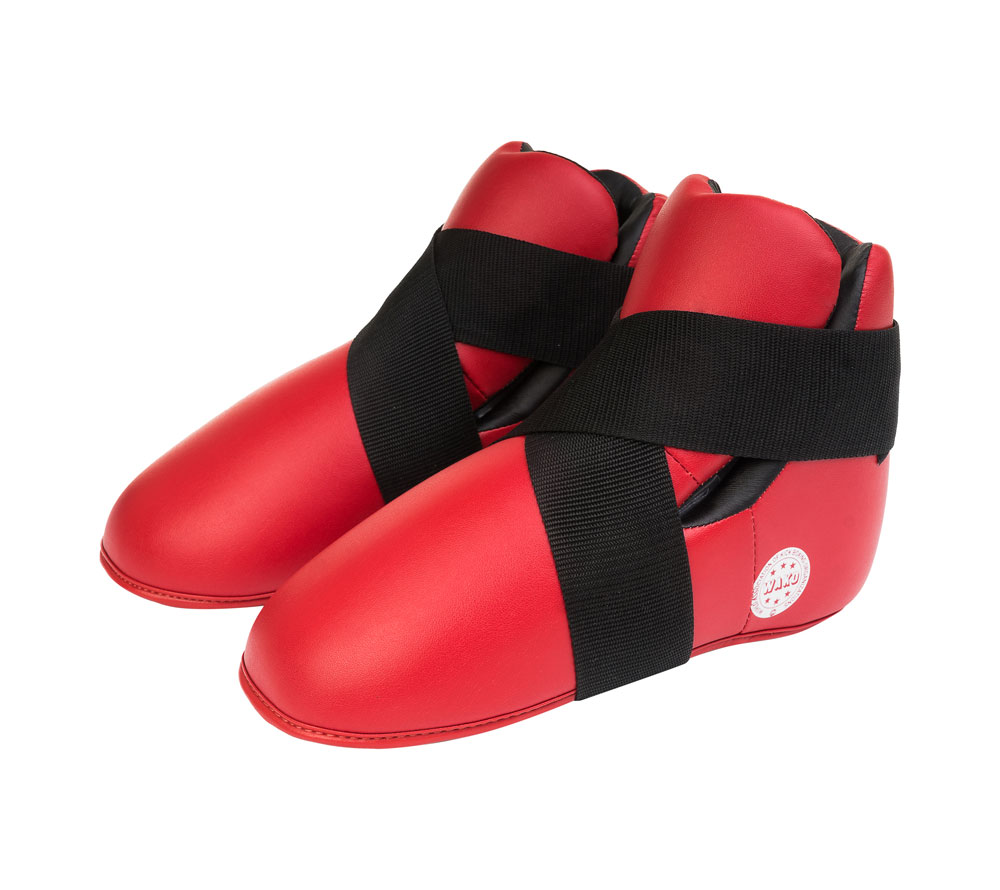 Защита стопы WAKO Kickboxing Safety Boots красная