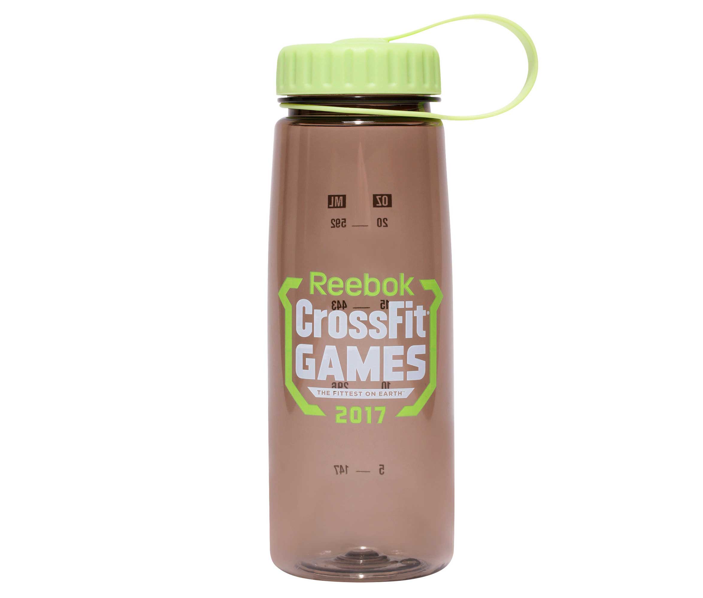 Бутылка для воды 0.8 л CrossFit Games 2017 Water Bottle серая