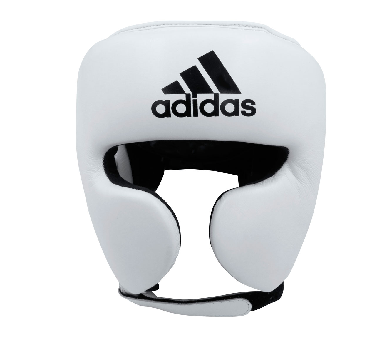 Шлем боксерский AdiStar Pro Headgear бело-черный
