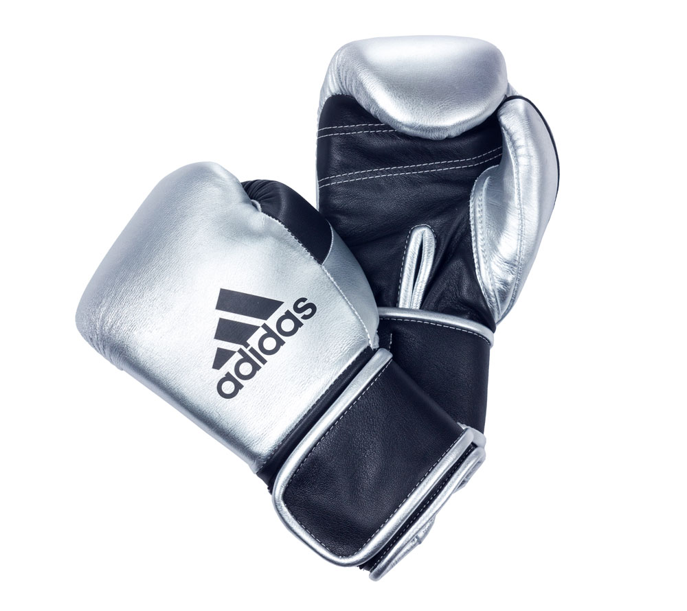 Перчатки боксерские Sparring Gloves With Foam Japanese Style серебристо-черные