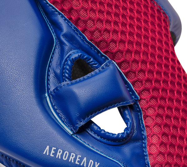 Шлем боксерский Hybrid 150 Headgear сине-красный фото 7