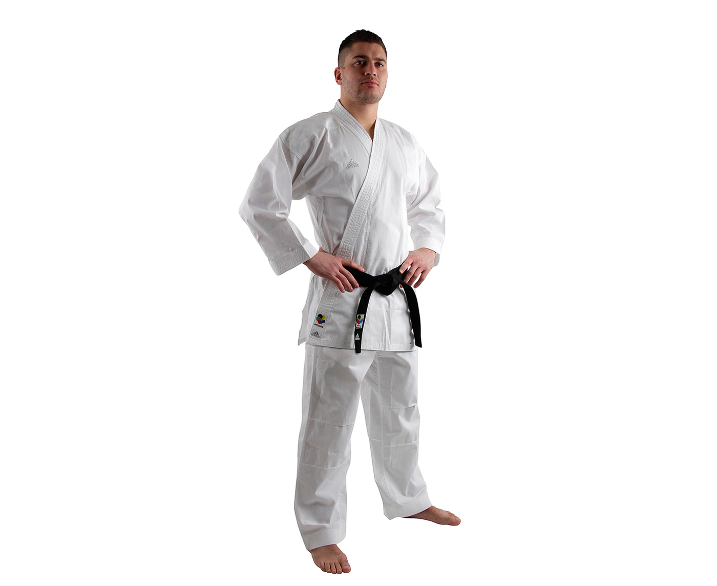 Кимоно для карате подростковое Kumite Fighter WKF белое