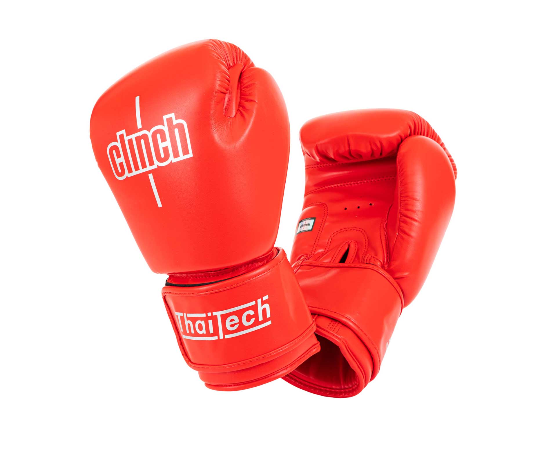 Перчатки боксерские Clinch Muay Thai красные