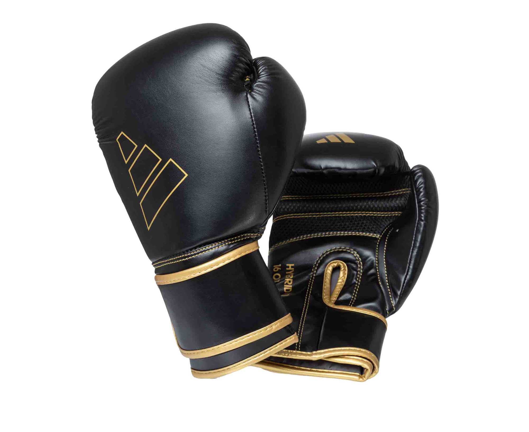 Перчатки боксерские Hybrid 80 черно-золотые