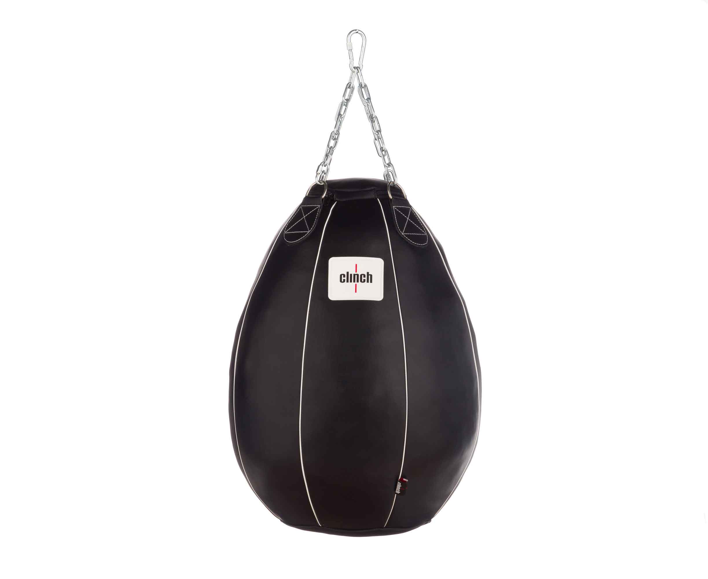 Груша боксерская Clinch Profi & Durable 80x60 см черная