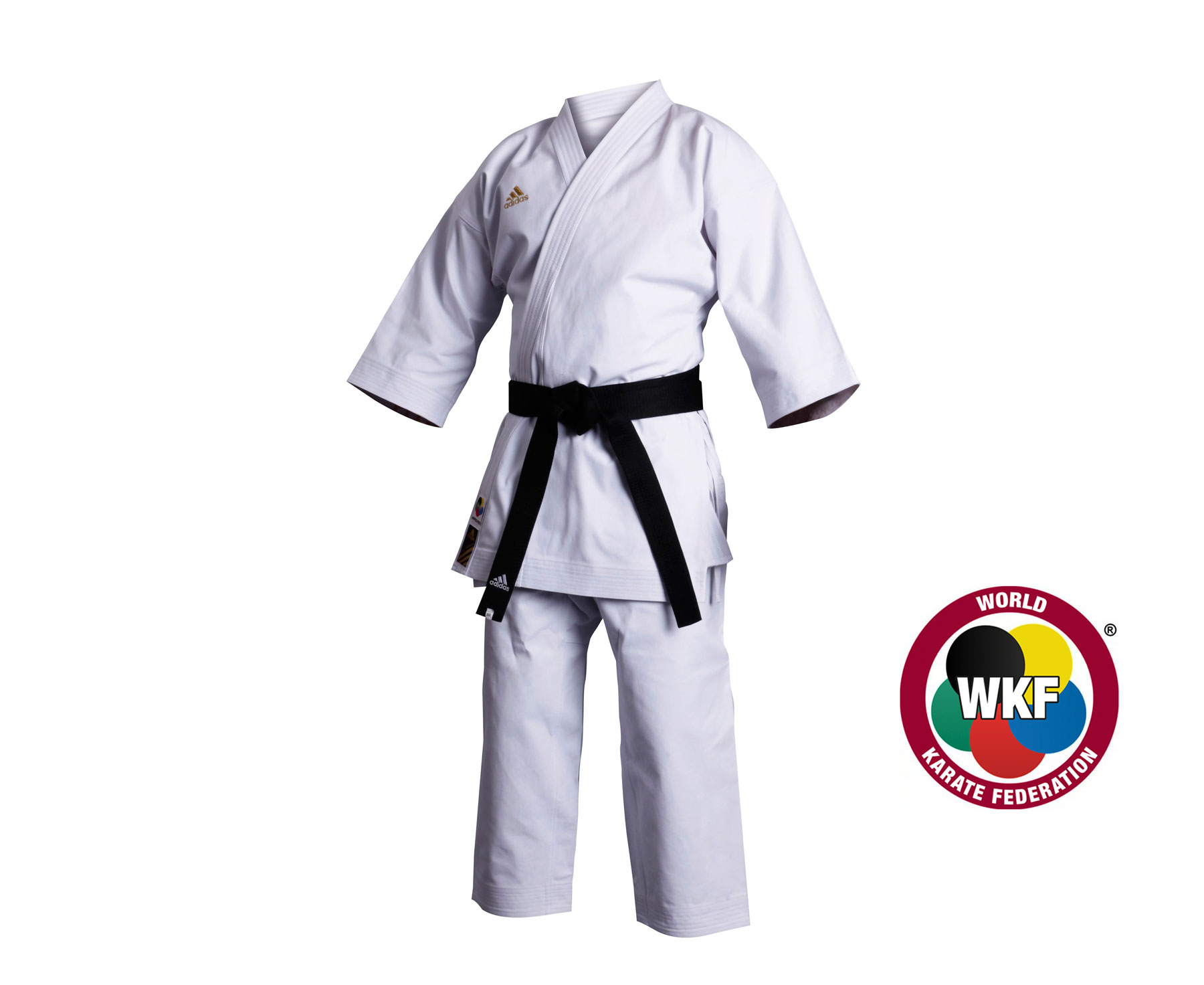 Купить Кимоно для карате Champion European Cut WKF белое K460E в интернет-магазине в Москве COMBATMARKT