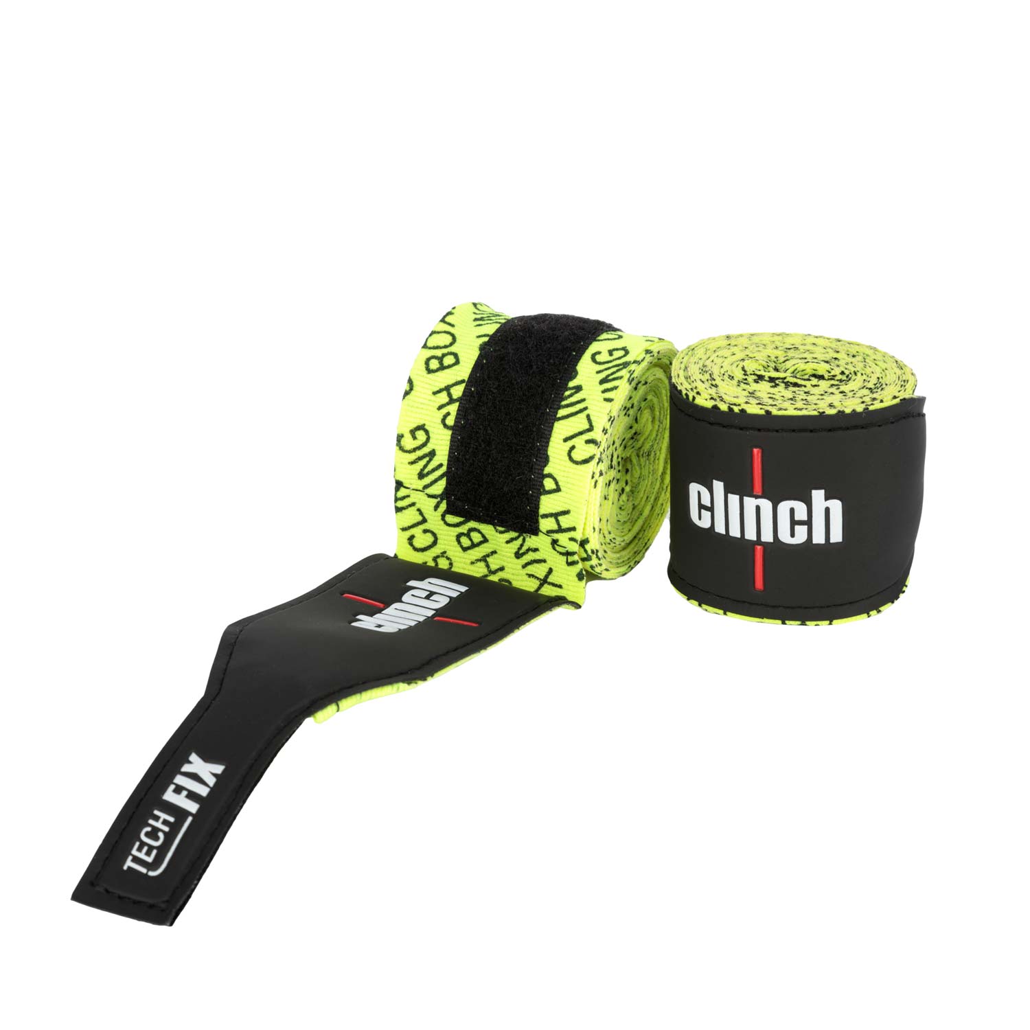 Бинты эластичные Clinch Boxing Crepe Bandage Tech Fix ярко-зеленые