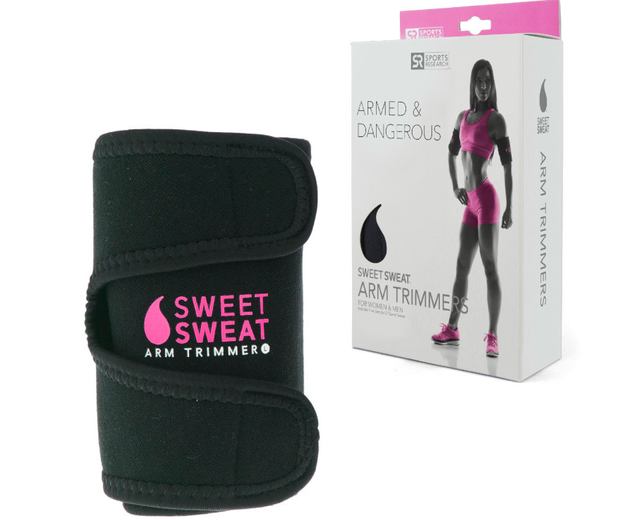 Термопояс на руки Sweet Sweat Arm Trimmers черно-розовый