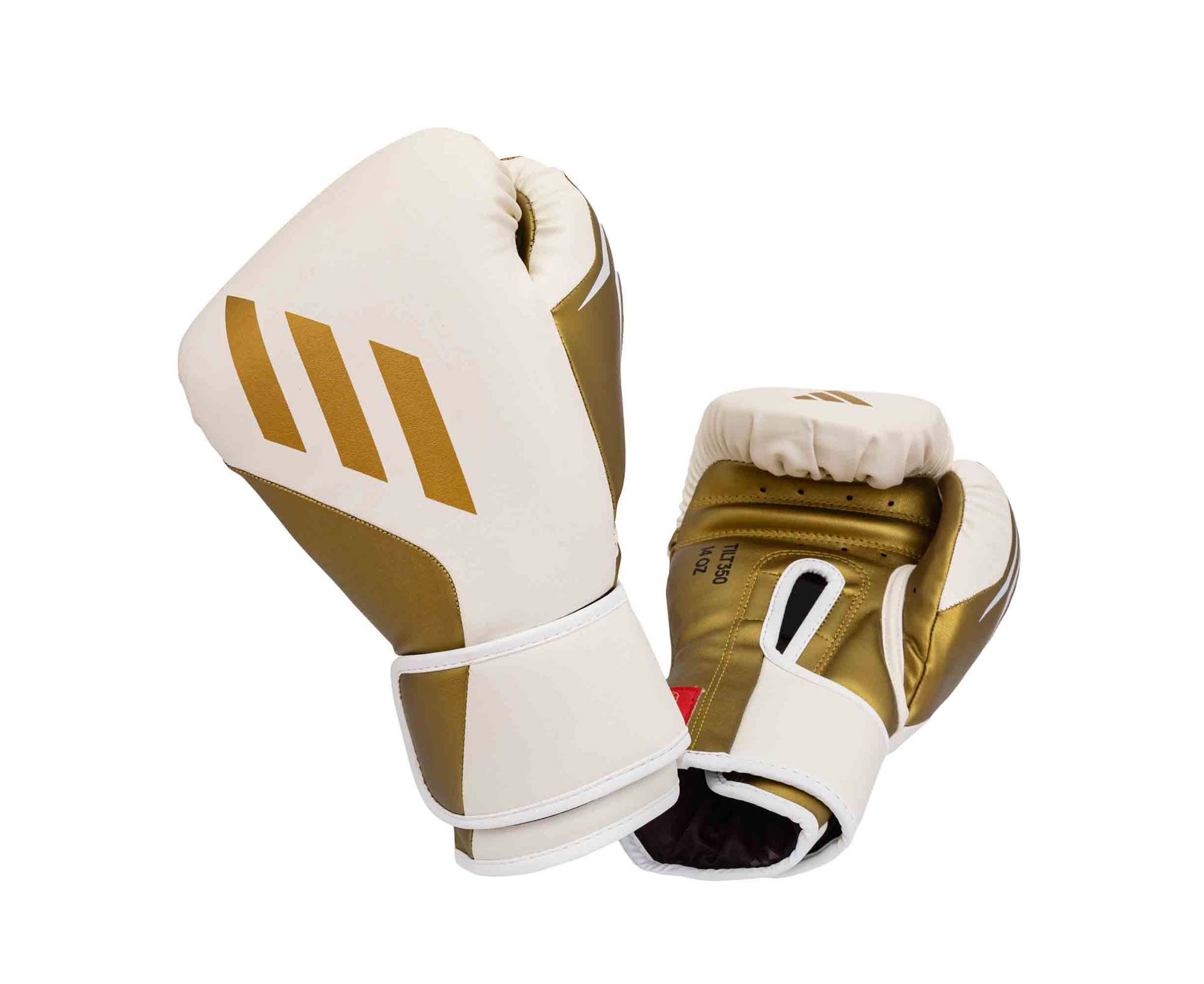Перчатки боксерские Speed Tilt 350 бело-золотые