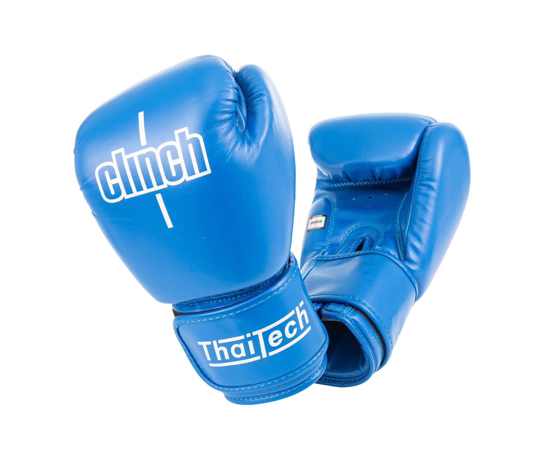 Перчатки боксерские Clinch Muay Thai синие