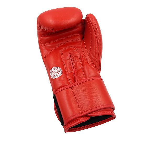 Перчатки для кикбоксинга WAKO Kickboxing Competition Glove красные фото 3