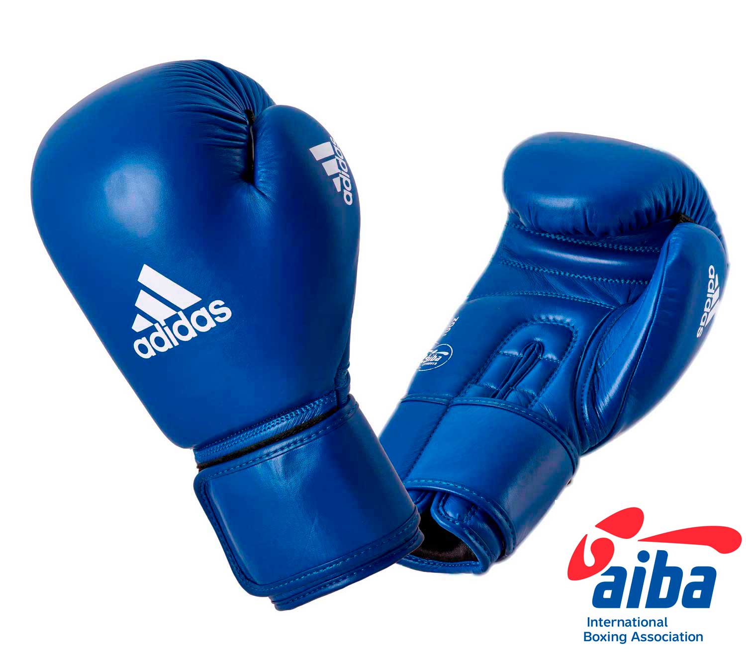 Перчатки боксерские AIBA синие