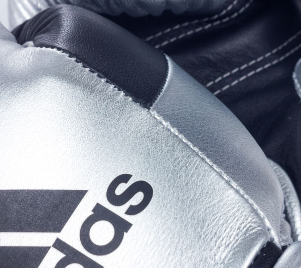 Перчатки боксерские Sparring Gloves With Foam Japanese Style серебристо-черные фото 9