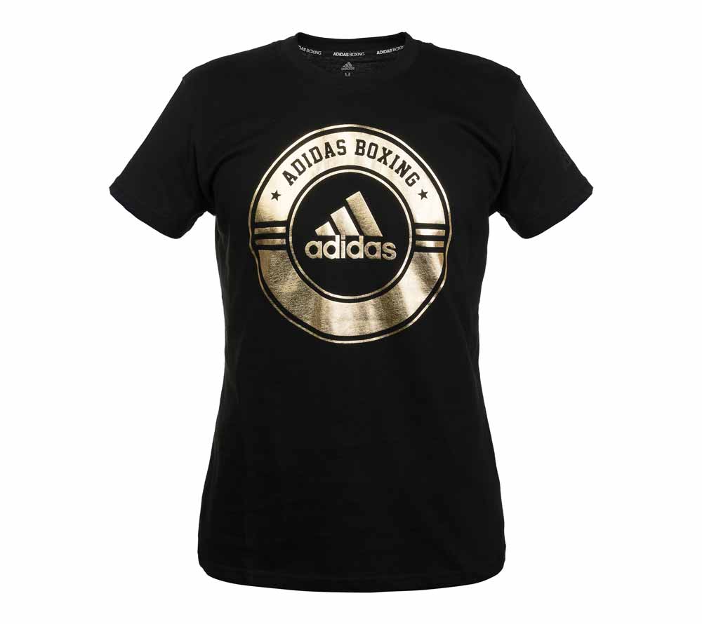 Футболка Combat Sport T-Shirt Boxing черно-золотая