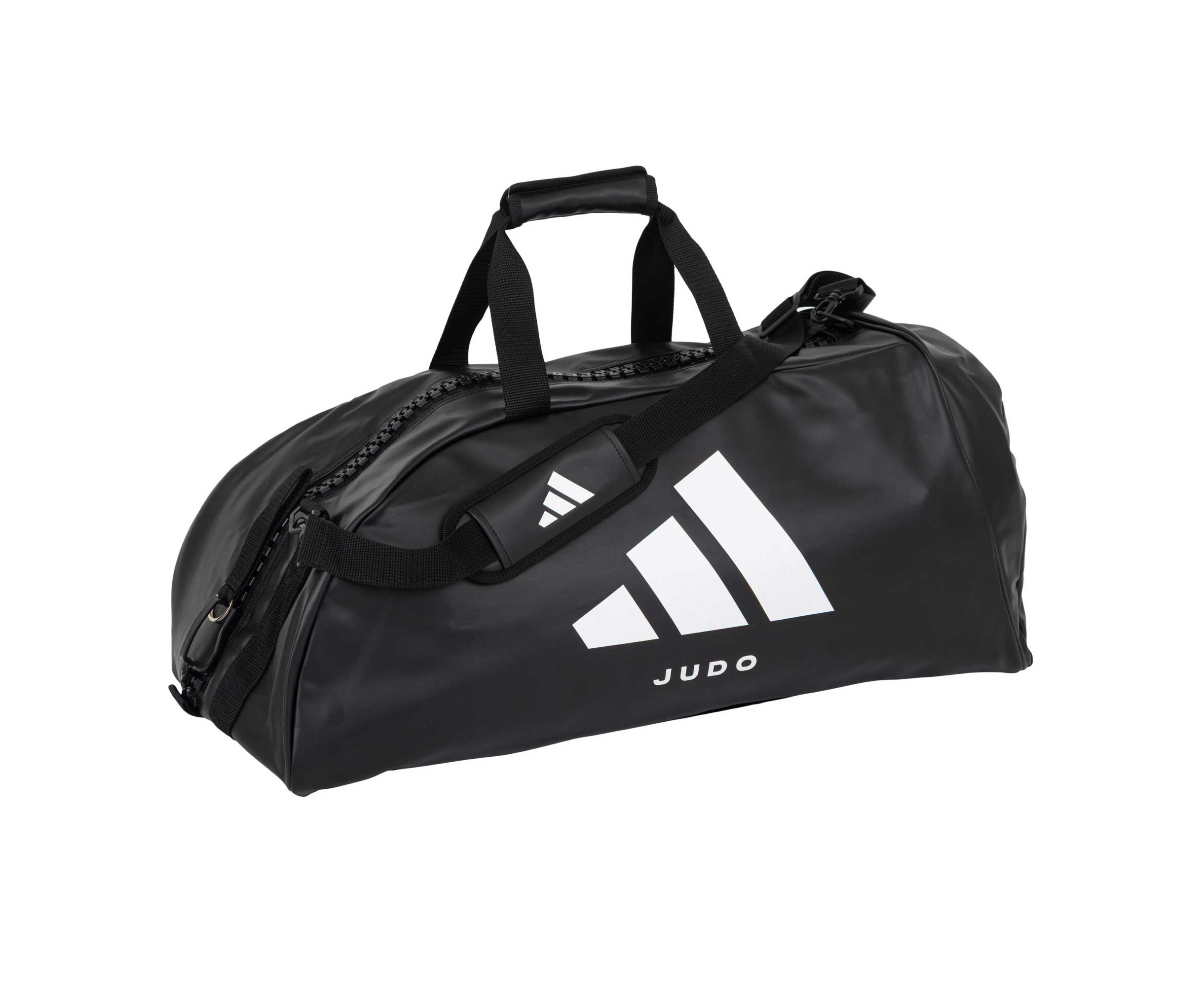 Сумка-рюкзак Training 2 in 1 PU Bag Judo L черно-белая