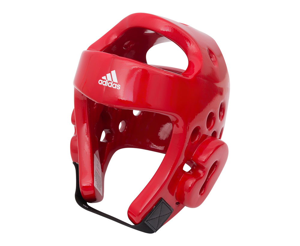 Шлем для тхэквондо Head Guard Dip Foam WT красный