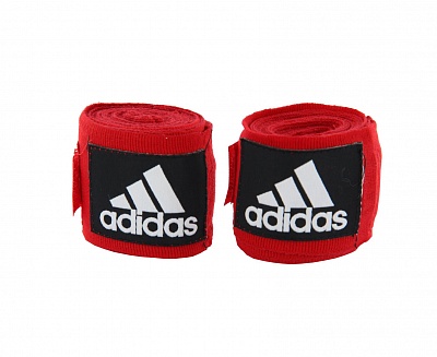 Бинты эластичные AIBA New Rules Boxing Crepe Bandage красныее