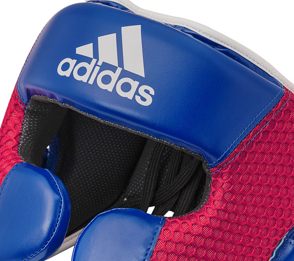 Шлем боксерский Hybrid 150 Headgear сине-красный фото 6