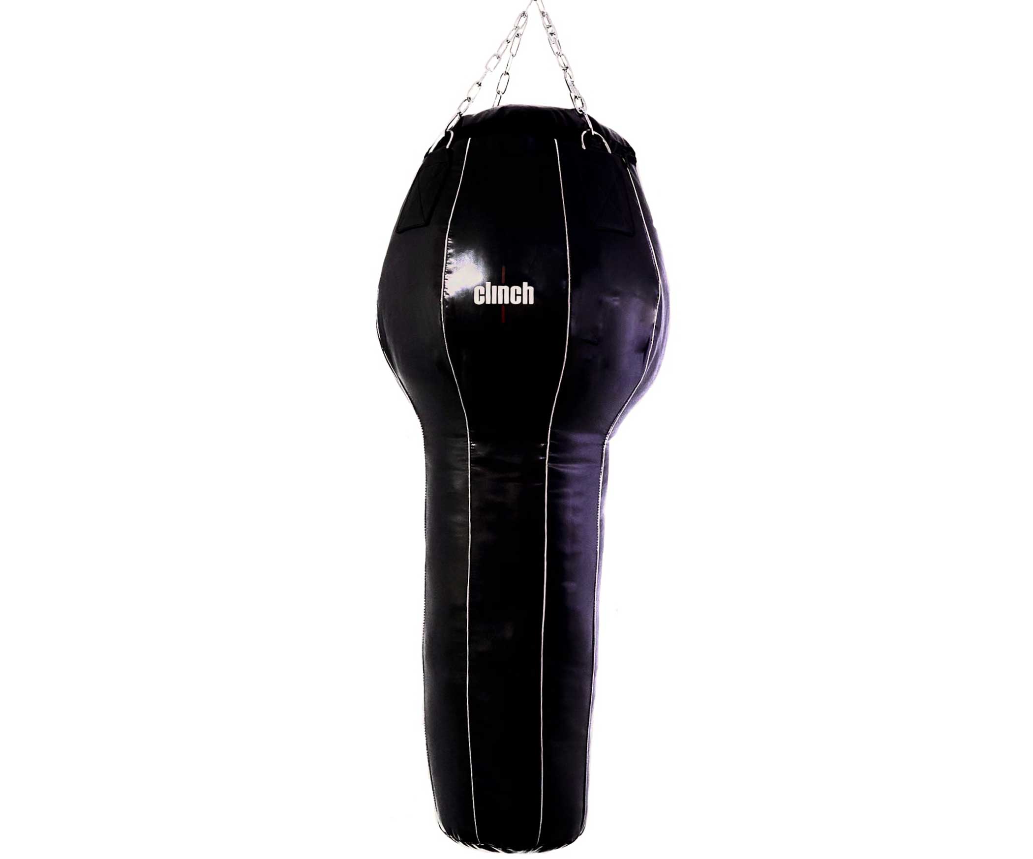 Мешок боксерский апперкотный Clinch PU Profi & Durable 120х55х35 см черный