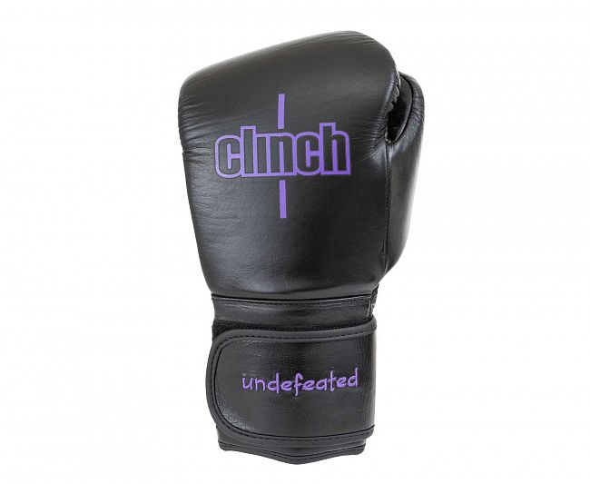 Перчатки снарядные Clinch Undefeated черные фото 3