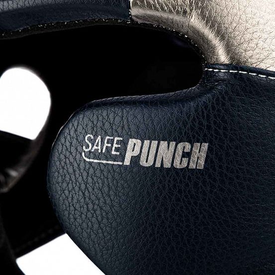 Шлем боксерский Clinch Punch 2.0 Full Face темносине-бронзовый фото 6