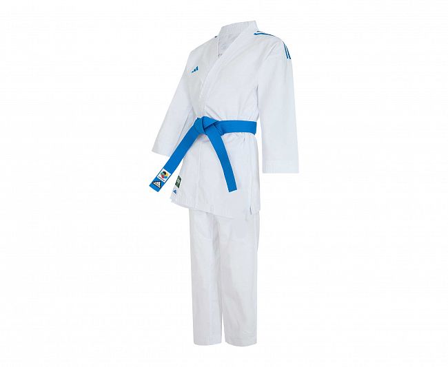 Кимоно для карате Kumite DNA WKF (2 куртки и 1 брюки) белое фото 8