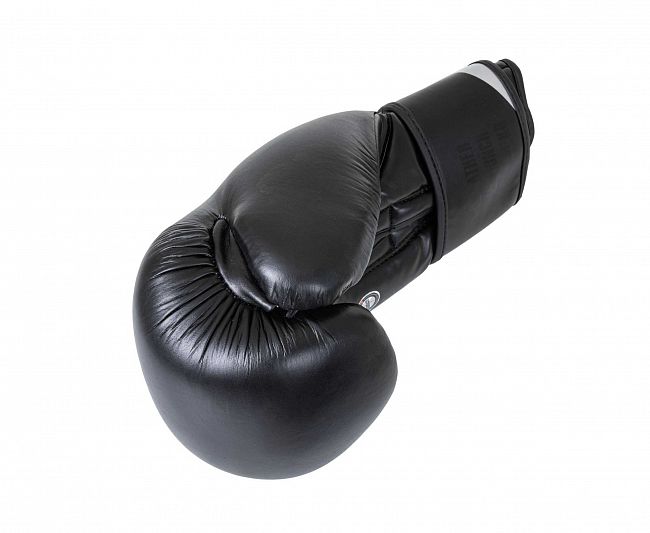 Перчатки боксерские Clinch Olimp Plus черные фото 7