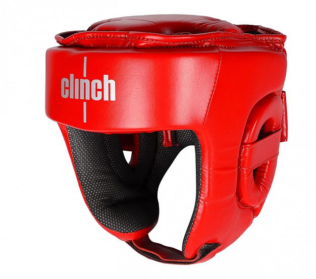 Шлем для единоборств Clinch Helmet Kick красный фото 6