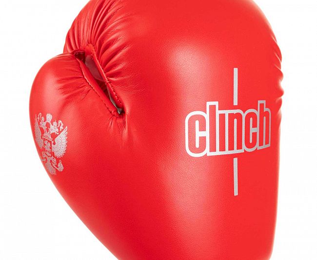 Перчатки боксерские Clinch Olimp 2.0 красные фото 8