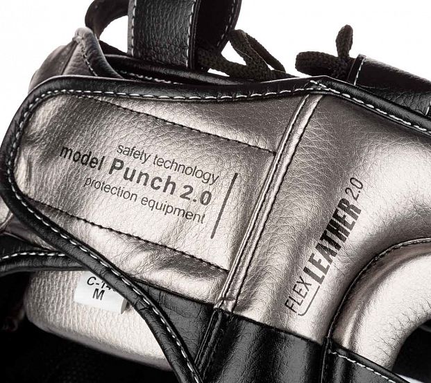 Шлем боксерский Clinch Punch 2.0 Full Face черно-бронзовый фото 5
