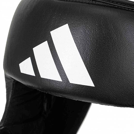 Шлем боксерский с бампером Pro Full Protection Boxing Headgear черный фото 7