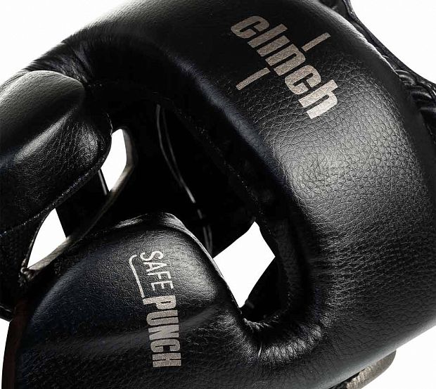 Шлем боксерский Clinch Punch 2.0 черно-бронзовый фото 10