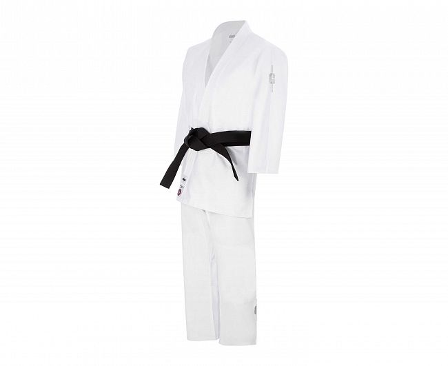 Кимоно для дзюдо Clinch Judo Silver FDR белое фото 3
