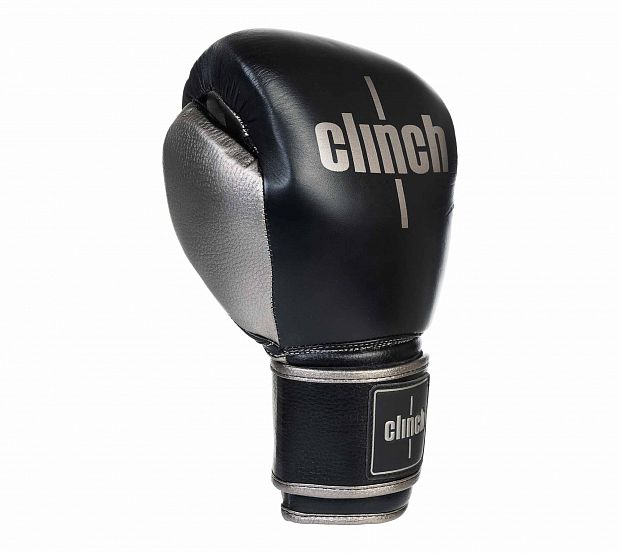 Перчатки боксерские Clinch Prime 2.0 черно-бронзовые фото 3