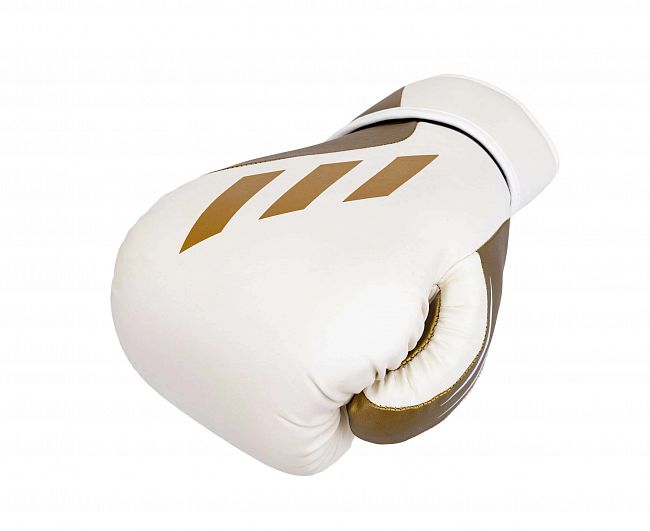 Перчатки боксерские Speed Tilt 350 бело-золотые фото 6