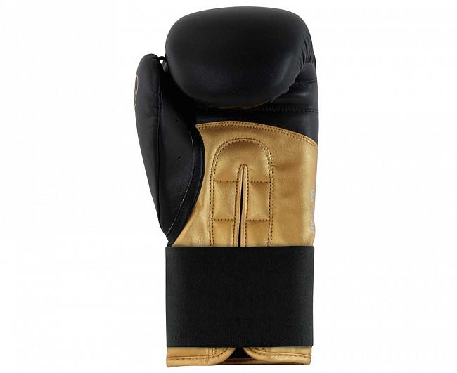 Перчатки боксерские Hybrid 100 черно-золотые фото 3