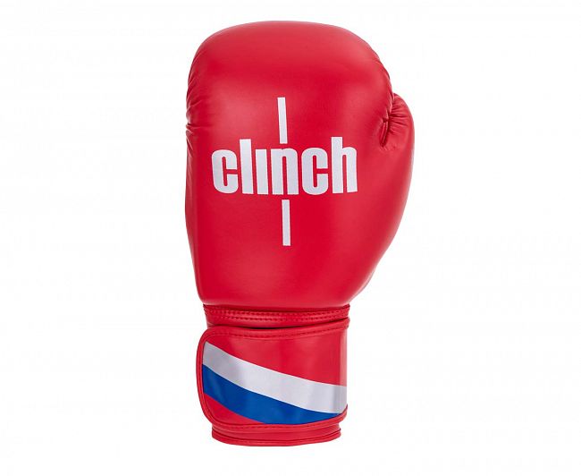 Перчатки боксерские Clinch Olimp красные фото 2