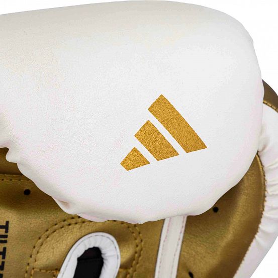 Перчатки боксерские Speed Tilt 350 бело-золотые фото 9