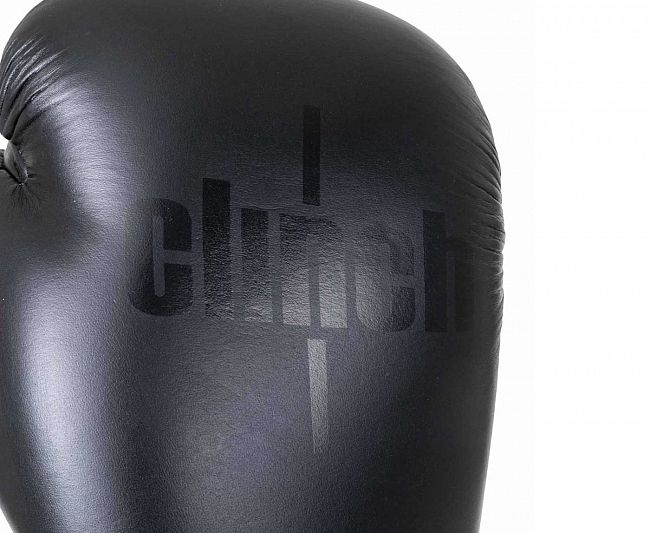 Перчатки боксерские Clinch Olimp Plus черные фото 8