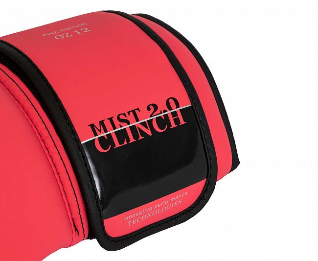 Перчатки боксерские Clinch Mist 2.0 розовые фото 9