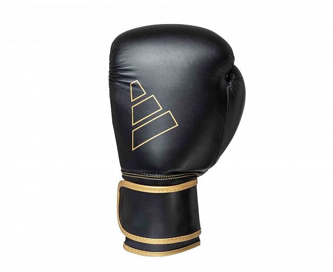 Перчатки боксерские Hybrid 80 черно-золотые фото 2