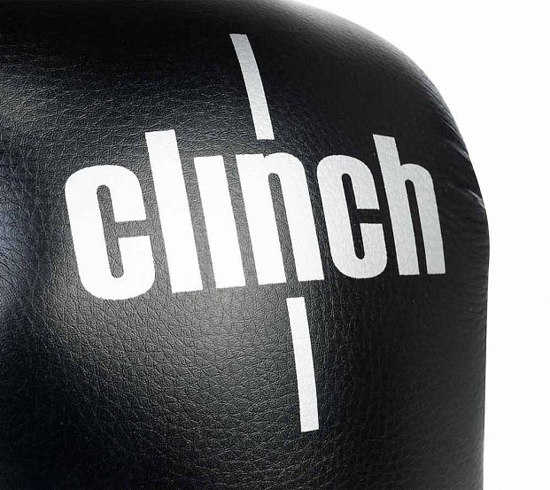 Перчатки боксерские Clinch Punch 2.0 черно-серебристые фото 6