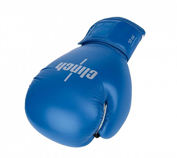 Перчатки боксерские Clinch Fight 2.0 сине-белые фото 6